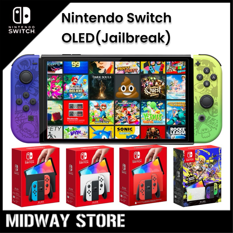 🎈Nintendo Switch OLED/V2 Jailbreak (NEW) Shopee Malaysia