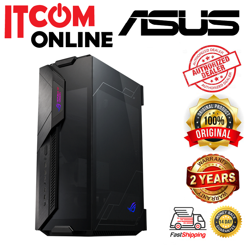 ASUS ROG Z11 ITX CASING WITH 14CM*2 FAN (AC-90DC00B0-B30020) BLK ...
