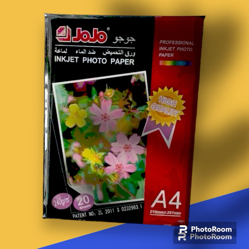Jojo Inkjet Photo Paper A4 high Quality(240g/m²) Shopee Malaysia