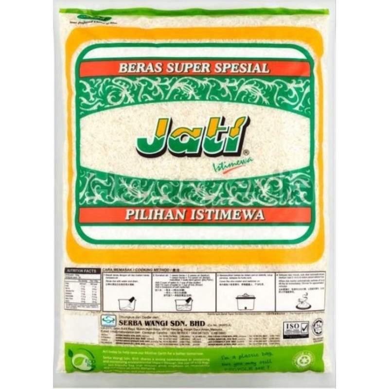 Beras Super Spesial Beras Jati 10kg | Shopee Malaysia