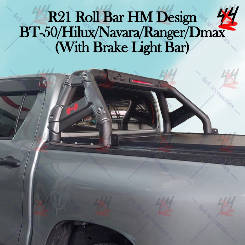 Pickup Truck Roll Bar Sport Bar R21 4x4 Roll Bar For Hilux Ranger Navara Dmax BT50 Short HM