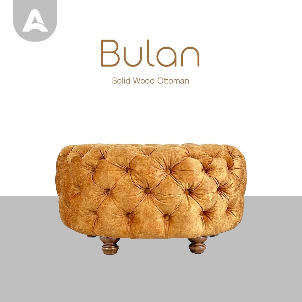 Arturo - Bulan Ottoman / Foot Stool | Shopee Malaysia
