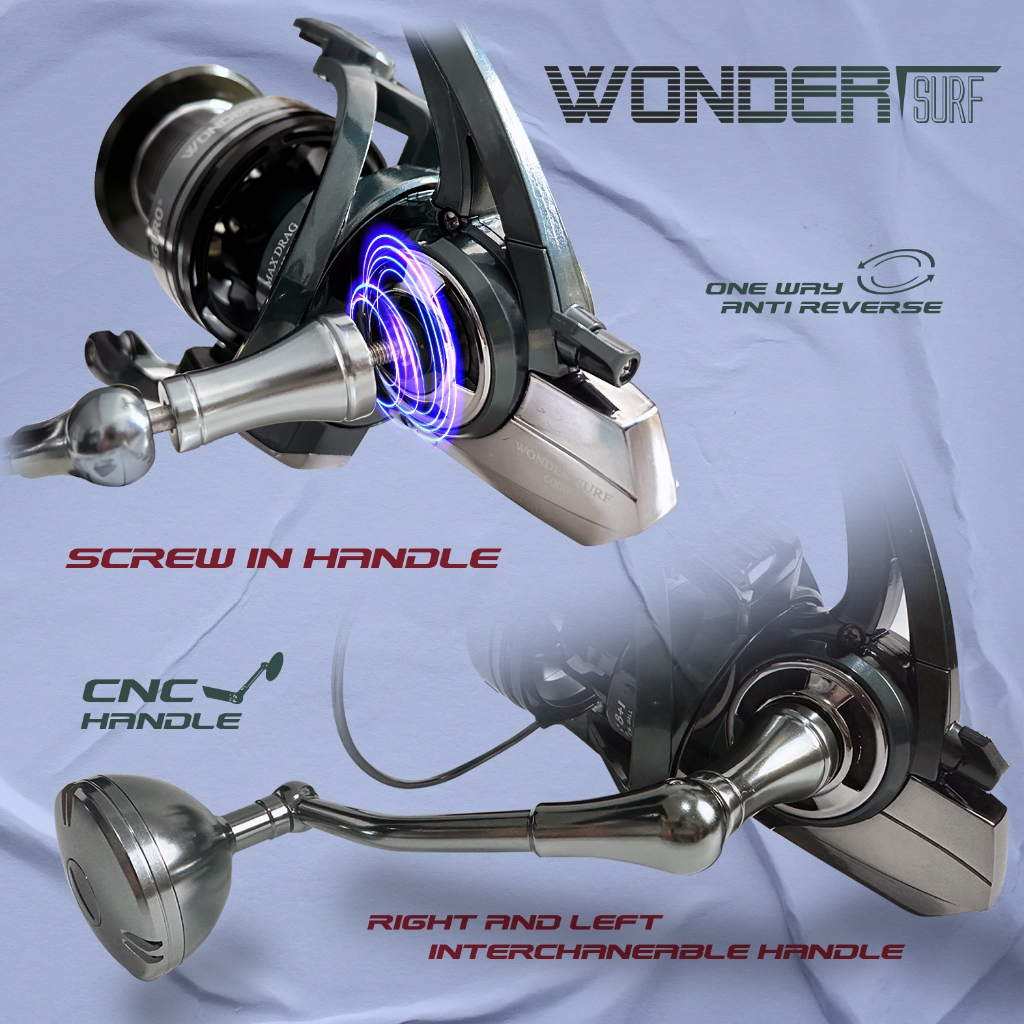 Maguro Wonder Surf Fishing Reel🔥 | Shopee Malaysia