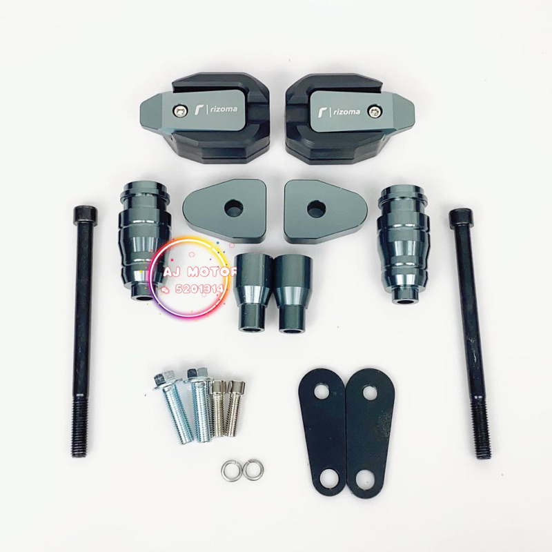 YAMAHA R15 V3 / MT15 V1 V2 BODY FRAME SLIDER CNC PROTECTOR GUARD CRASH ...