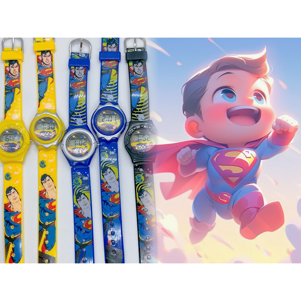 Superman digital watch on sale