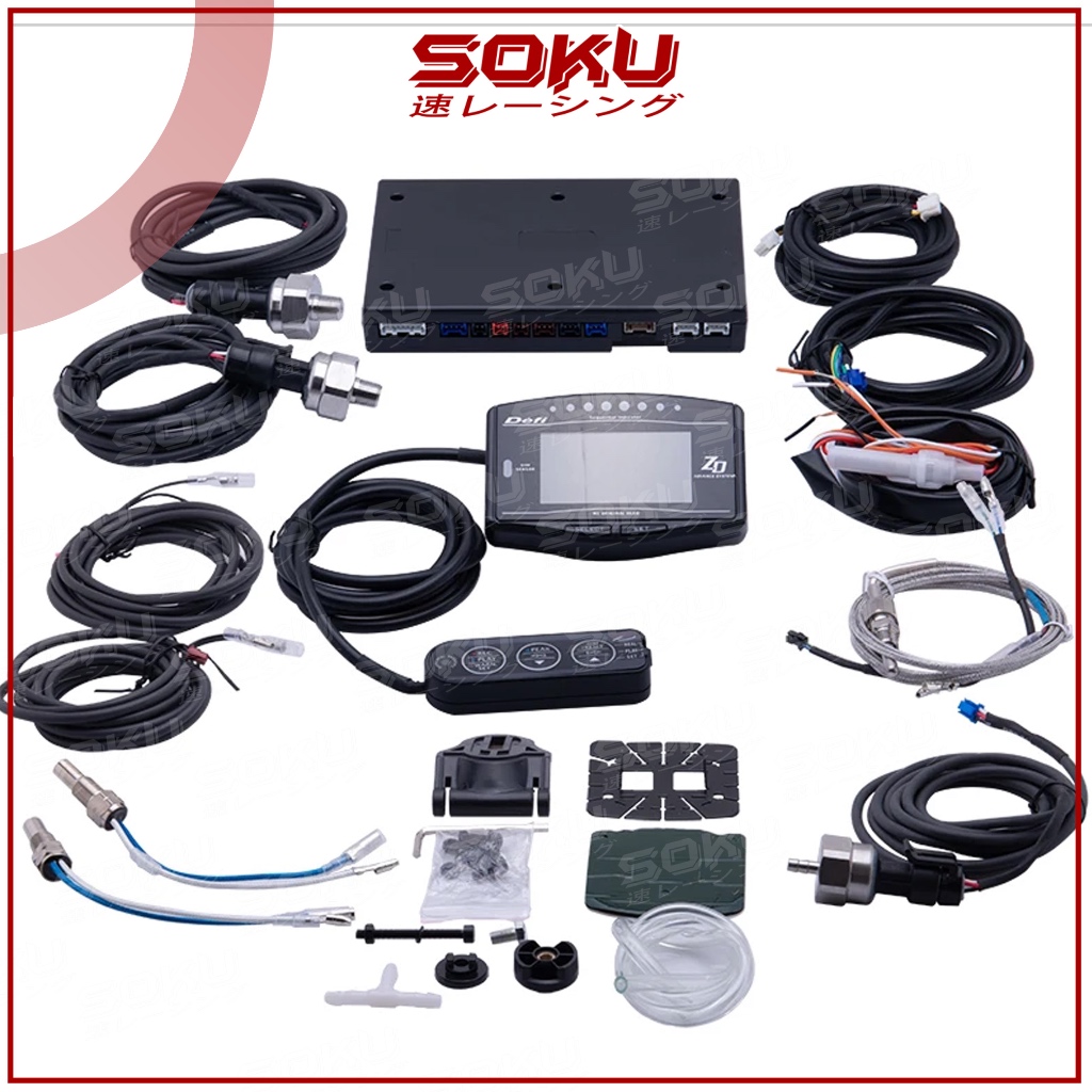 ORIGINAL THAILAND DEFI ZD 10 IN 1 WITH HIGH QUALITY SENSOR OIL PRESS