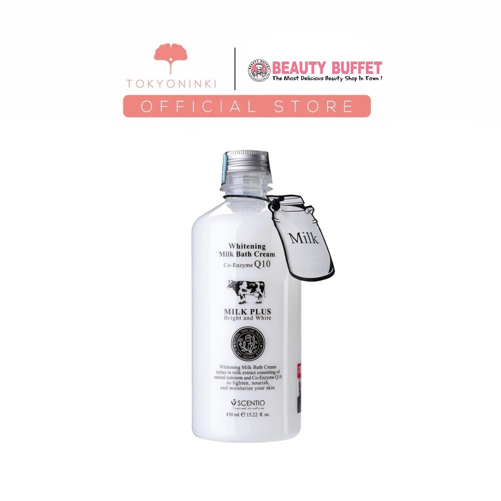 Beauty Buffet Scentio Milk Plus Whitening Q10 Bath Cream (450ml) [Exp 02 2025] Shopee Malaysia
