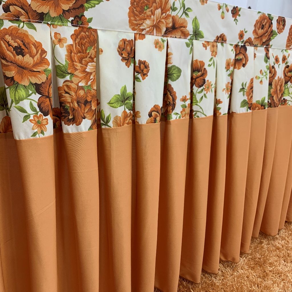 [TEMPAH] Skirting Langsir Dapur Table top Meja Guru Pejabat