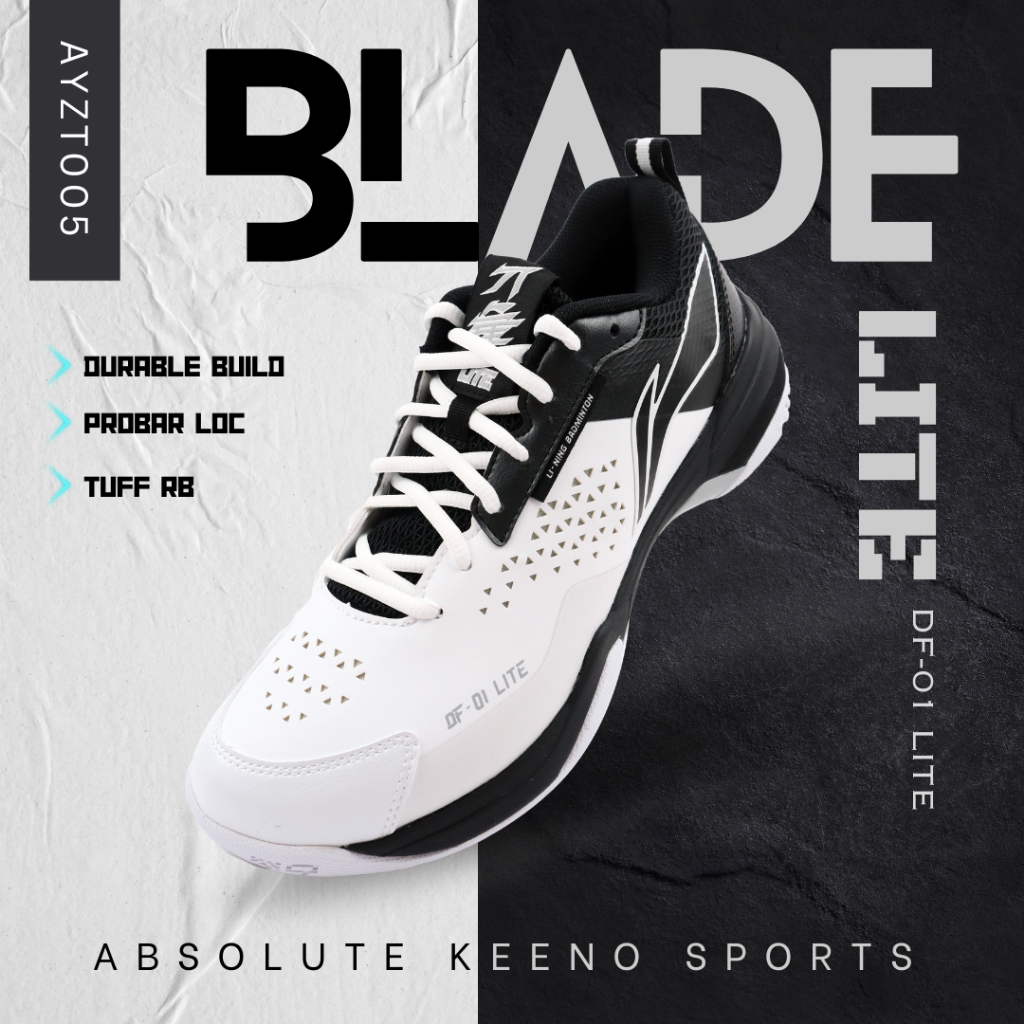 Li Ning Blade Lite Ayzt005 Badminton Shoes Shopee Malaysia 8309