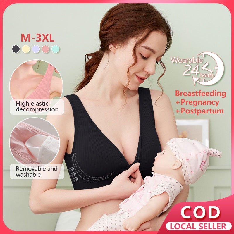Maternity Underwear Breastfeeding Bra Cotton