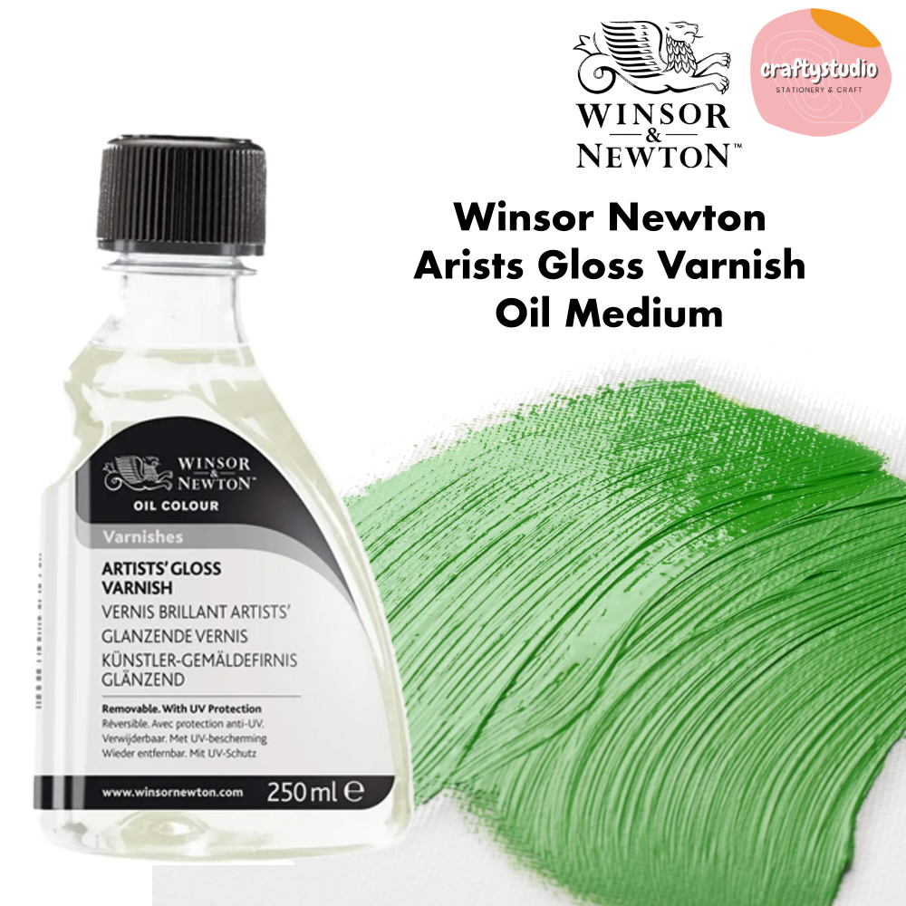 Winsor & Newton Oil Color Varnishes - Artists' Gloss Varnish, 250ml Bottle