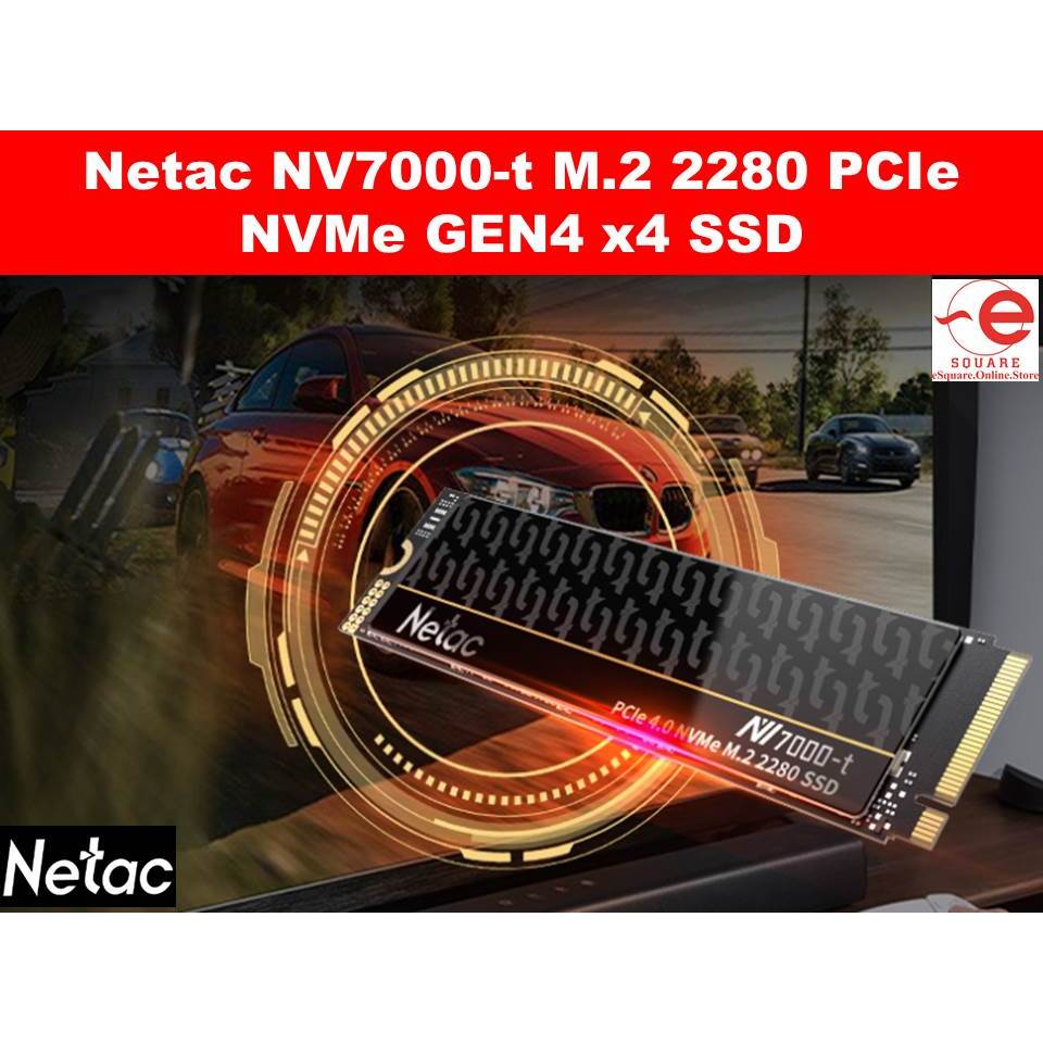 Netac NV7000-t M.2 2280 PCIe NVMe GEN4 x4 SSD | Shopee Malaysia