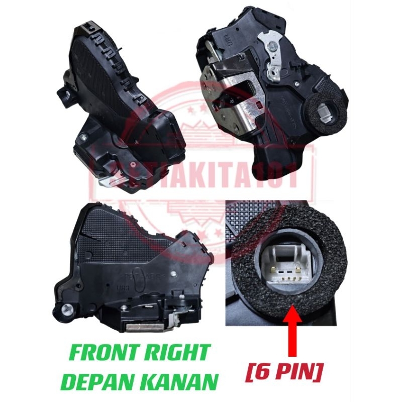 TOYOTA HILUX KUN25 KUN26 VIGO DOOR INNER LOCK/DOOR LATCH/CENTRE LOCK ...