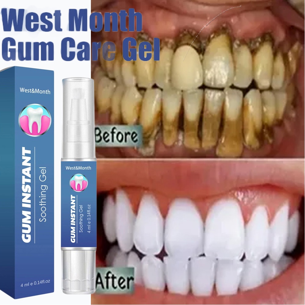 Gum Instant Soothing Gel Receding Gums Therapy Inflammation Treatment