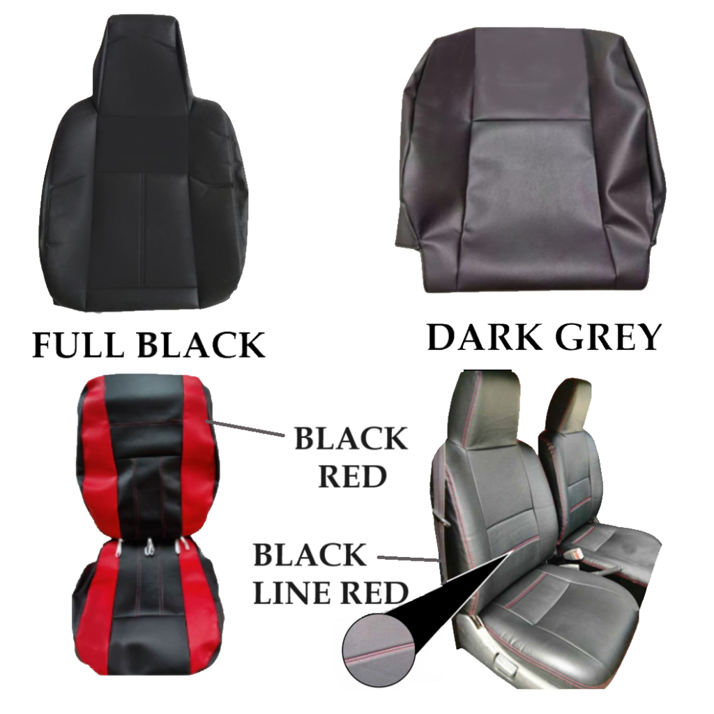 PVC SEAT COVER LEATHERETTE FULL SET HYUNDAI ATOS GENTZ 4 COLOURS CHOOSE ...