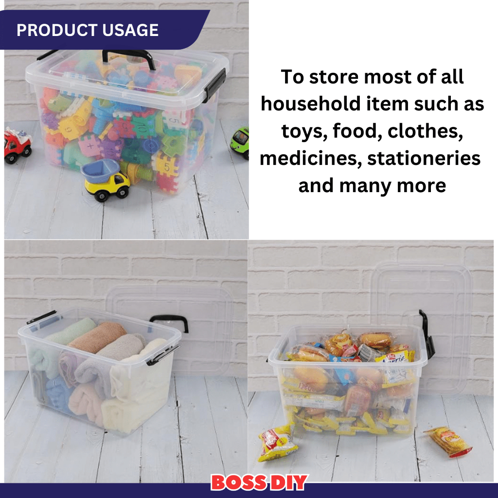 LAVA Storage Box 5.0L STBX1705 Kotak Simpanan | Shopee Malaysia
