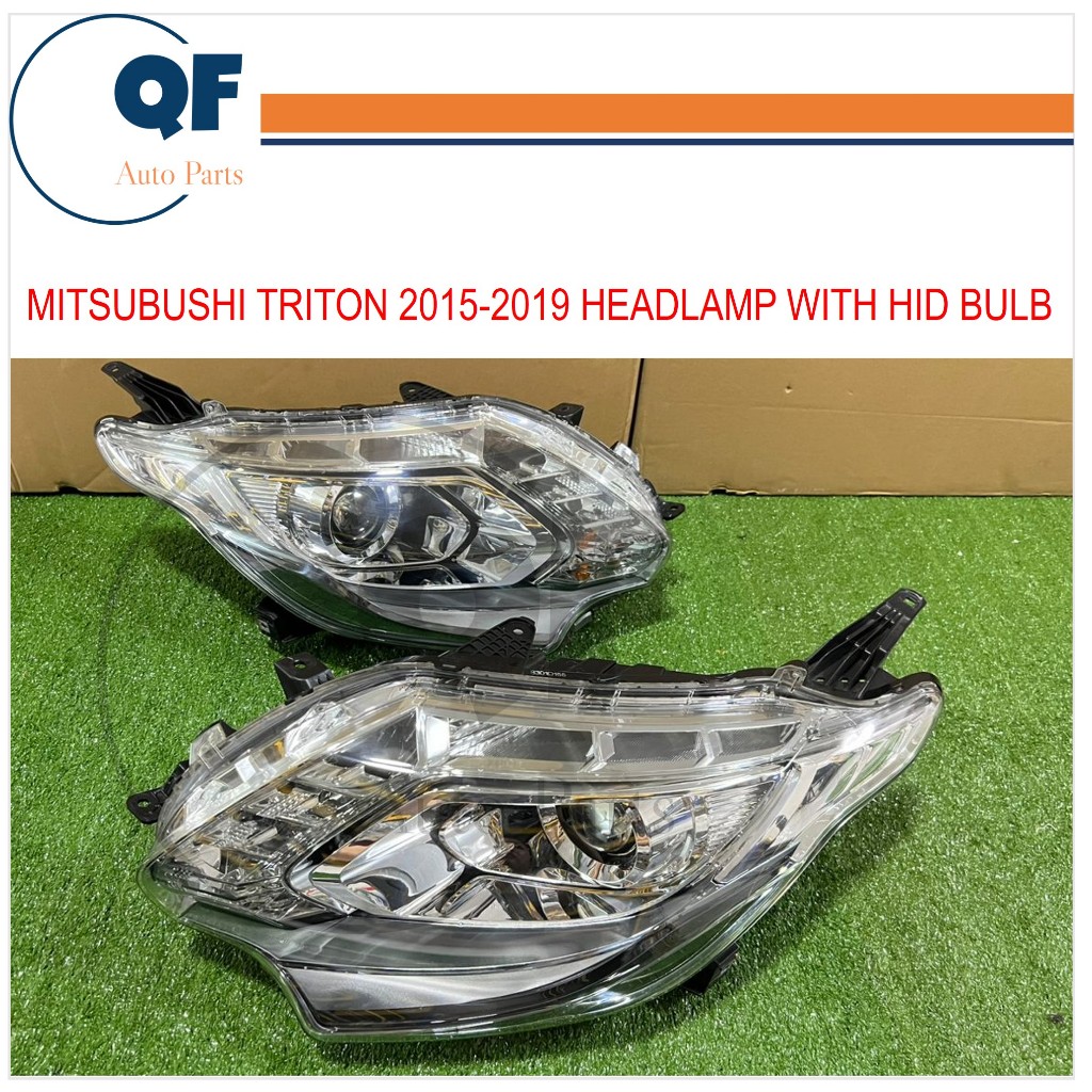 (USED) 100% Original Mitsubishi Triton 2015-2019 Headlamp with HID Bulb ...
