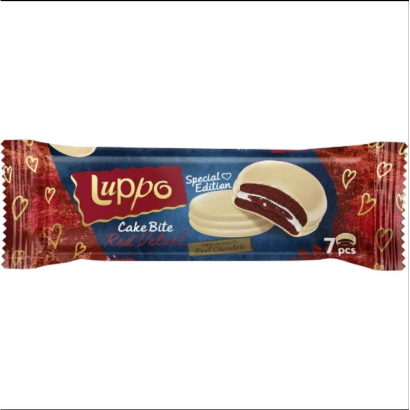 LUPPO CAKE BITE RED VELVET 182G (SPECIAL EDITION) | Shopee Malaysia