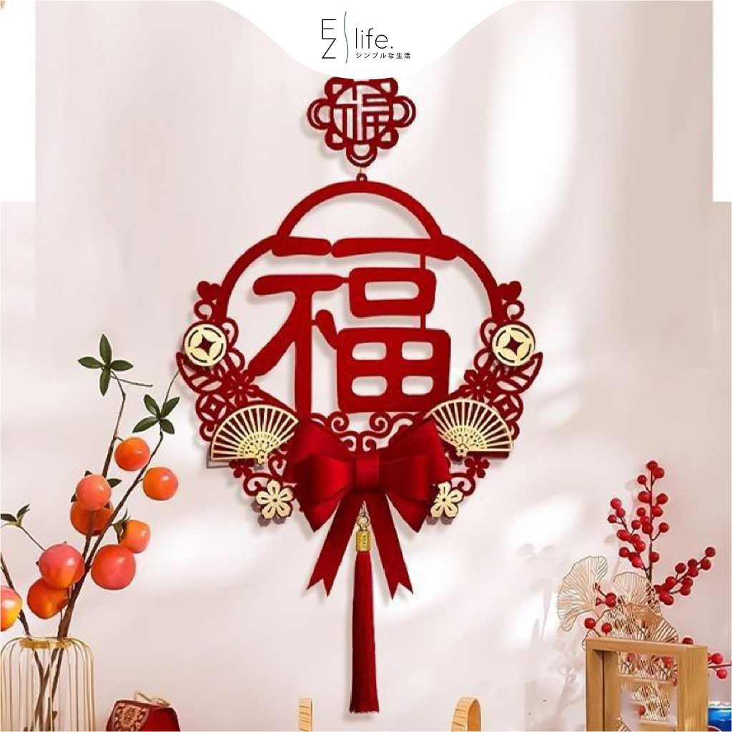 60% Clearance 清货 新年 立体创意门福门贴 春节家居装饰福字春节布置过年 CNY Decoration Chinese New ...
