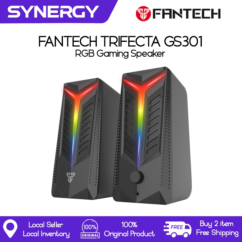 Fantech Speaker Trifecta GS301 Gaming Speaker with 3.5mm & Bluetooth ...