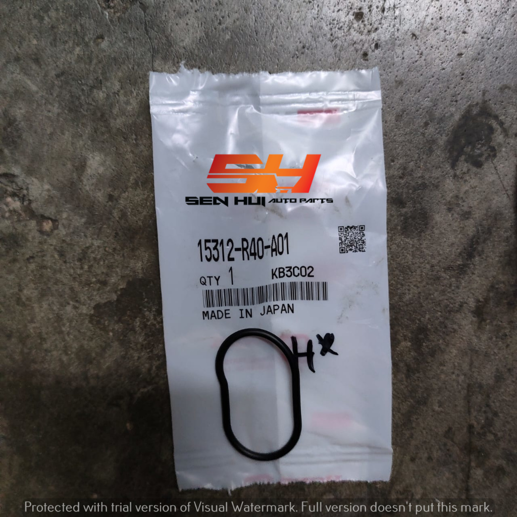 Honda O RING housing oil filter (===) 15312-R40-A01 Genuine Part ...