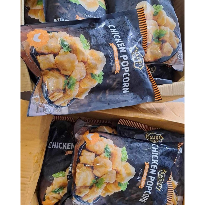 SAUDI GOLD Chicken PopCorn (ORIGINAL) 1kg (JOHOR BAHRU ONLY) Shopee