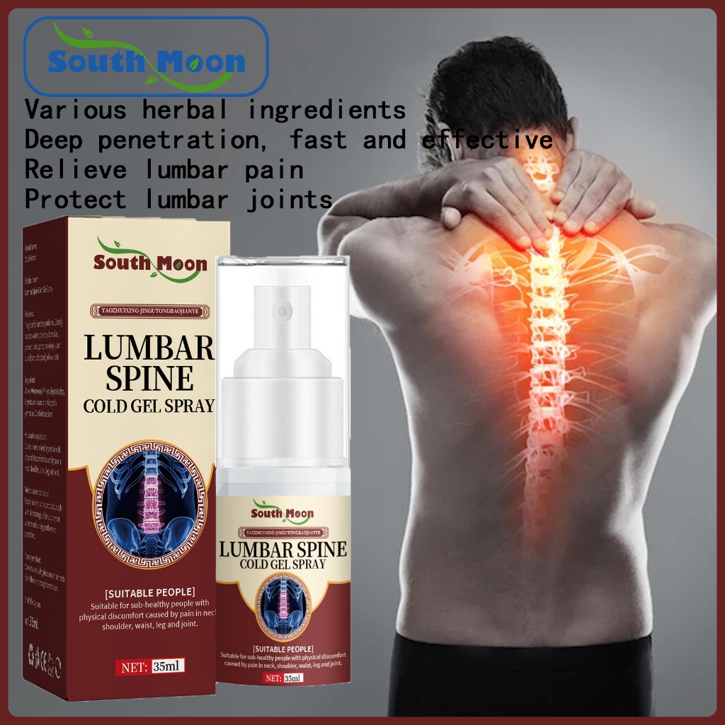 South Moon Low Back Pain Relief Spray Low Back Pain Relief Cold ...