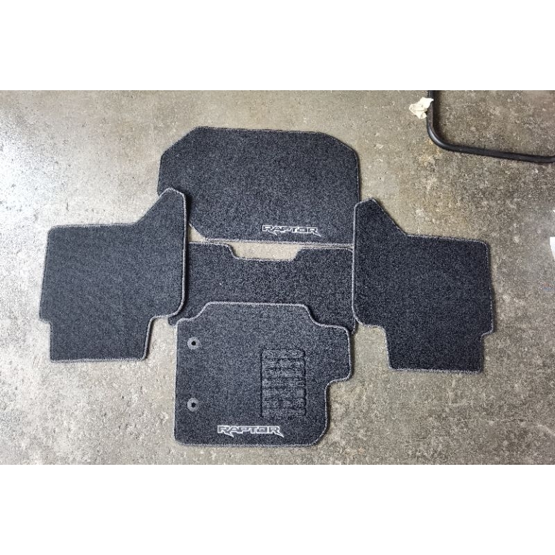 FORD RAPTOR CARPET ORIGINAL(1Set 5pcs) Shopee Malaysia
