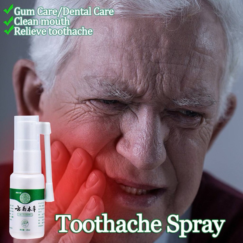 Yunnan Toothache Spray Penghilang Sakit Gigi Baiki Gigi Sakit Rawatan