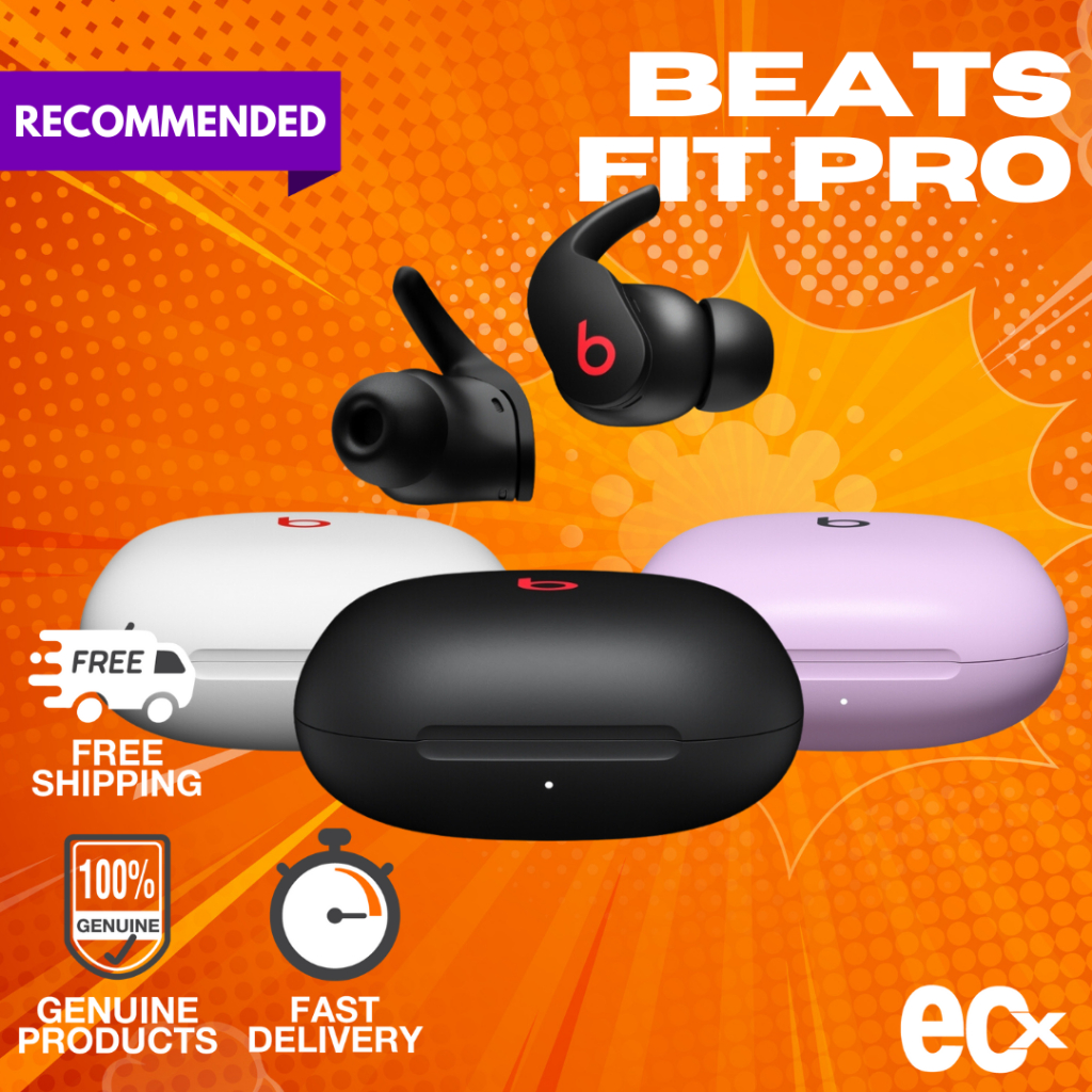 【Ready Stock】Beats Earbuds Fit Pro NoiseCanceling Earphone True