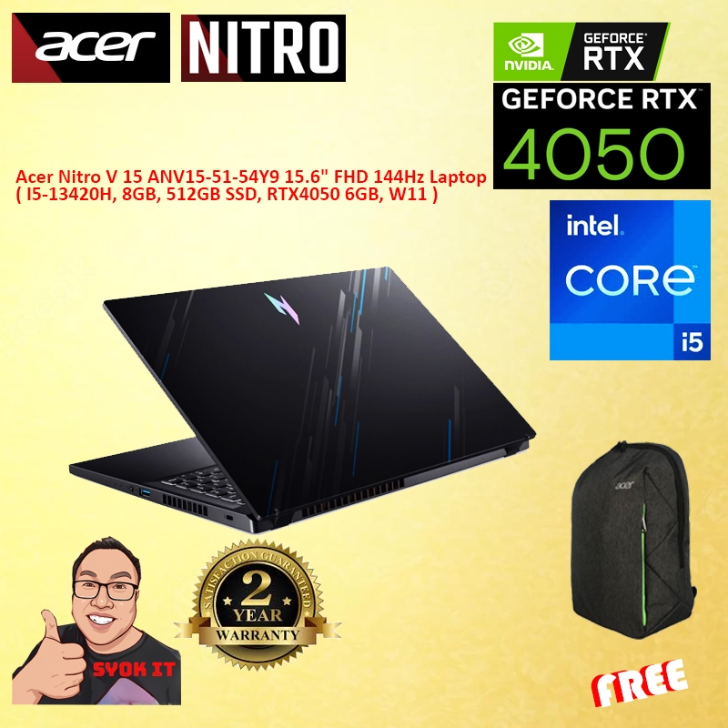 Acer Nitro V 15 ANV15-51-54Y9 15.6