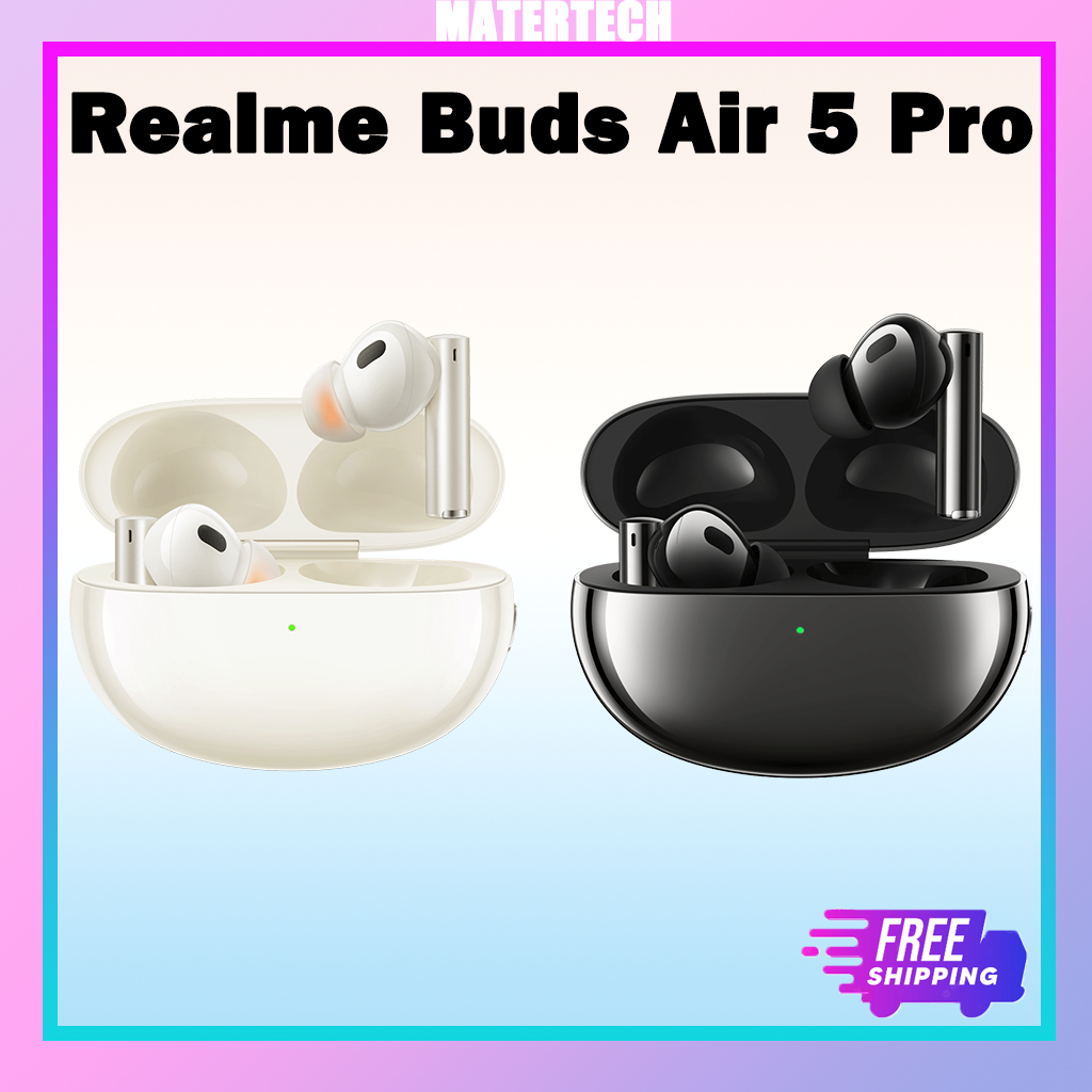 Realme Buds Air 5 Pro / Quick Charge / Dual Mic Noise Cancellation for