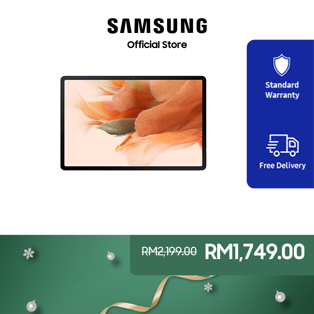 Samsung Galaxy Tab S7 FE WiFi (T733) With S Pen (Black/Pink/Silver