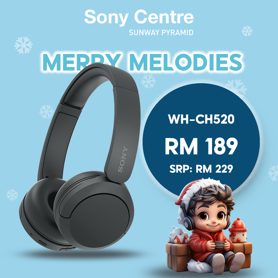Sony WH-CH520 Wireless Headphones CH520 | Bluetooth Connectivity | 50 ...