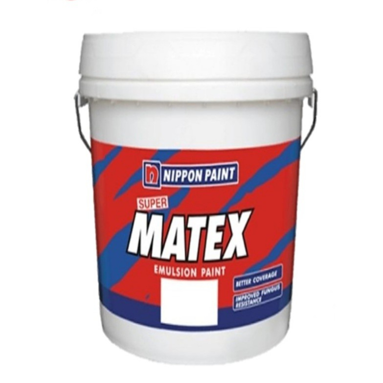 18L Nippon Super Matex Emulsion Paint 9102 White | Shopee Malaysia