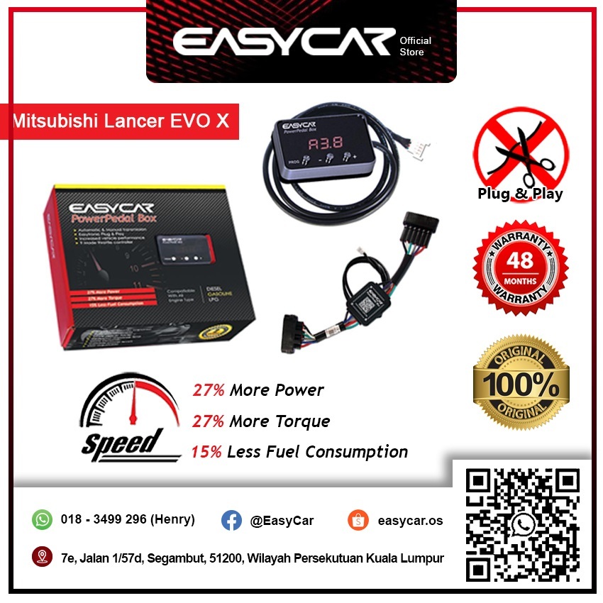 Mitsubishi Lancer Evo X Power Pedal Box Accelerator Pedal Car