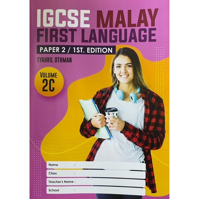 IGCSE MALAY FIRST LANGUAGE PAPER 2 VOLUME 2C (1ST. EDITION) | Shopee ...