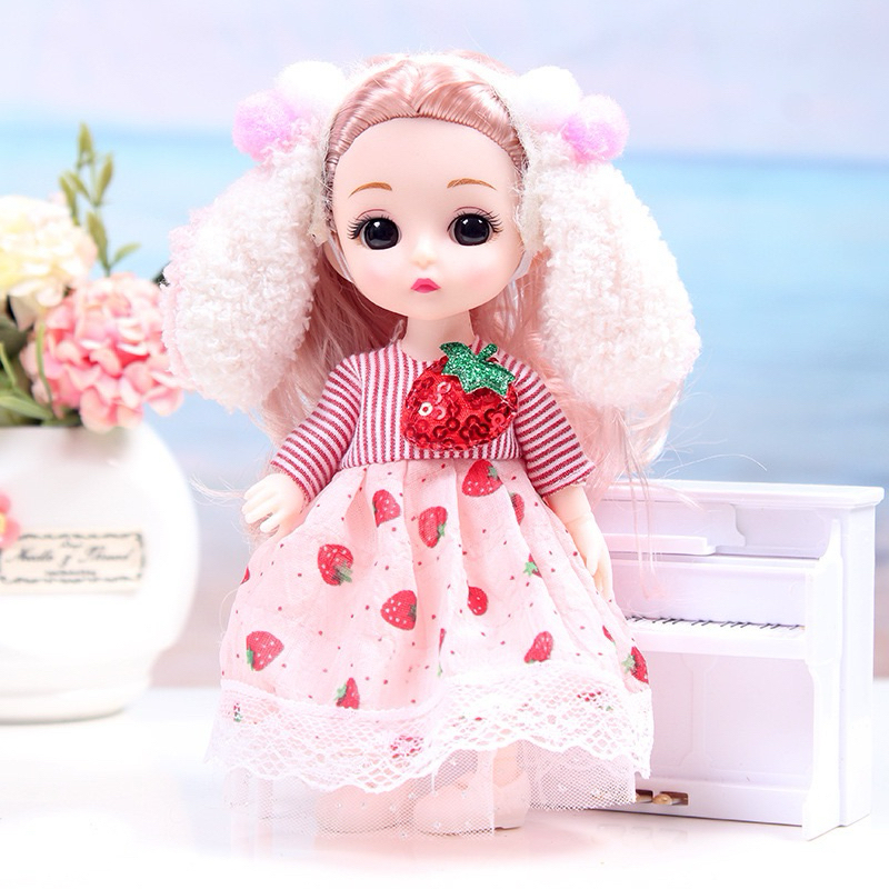 white christmas dresses Butterfly Baby Doll Dress – Rue Muu main image 1