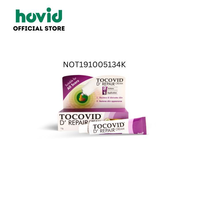  exp feb 2027 tocovid d repair cream 15g shopee malaysia