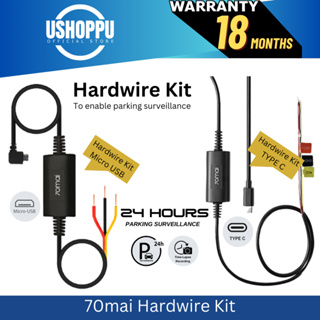 70mai Hardwire Kit UP02 for Dash Cam A800S/A500S/A400/Lite 2/M300