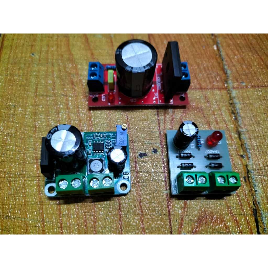 Bridge Rectifier AC To DC Power Converter DIY Kit AC 318V 1A 2A AC 5V