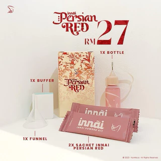 🔥 NEW 🔥 Innai NunHa Neelofa - Inai Persian Red - Innai Red