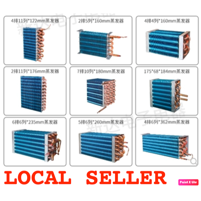 Copper Cooling Coil Evaporator Condenser Radiator Refrigerator Freezer
