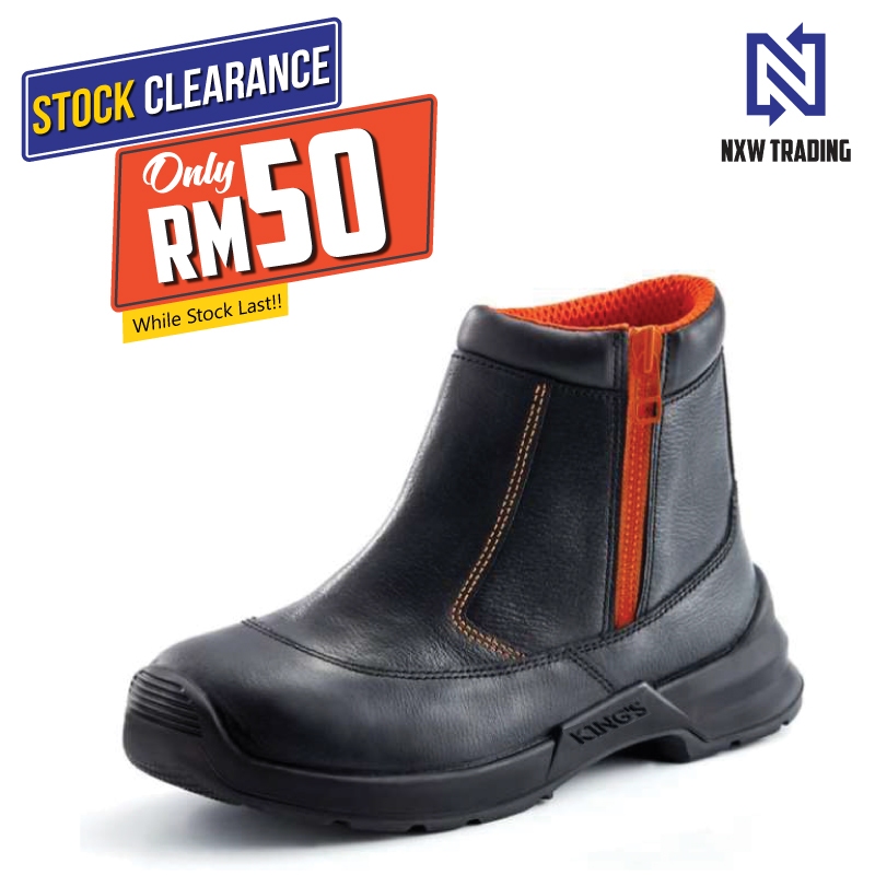 [STOCK CLEARANCE] HONEYWELL SAFETY SHOE MID CUT KWD206 [NO WARRANTY