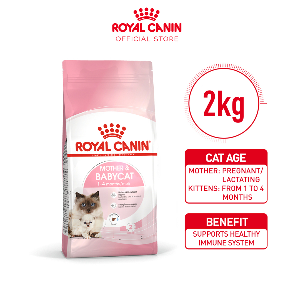 Royal Canin Mother & Babycat (2kg) Dry Cat Food Makanan Kucing - Feline ...