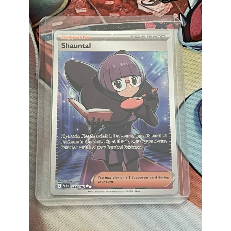 Pokemon TCG SV04 Paradox Rift - Shauntal - 243/182 - Full Art Secret Rare |  Shopee Malaysia