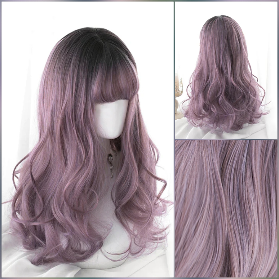 Violet long hair wigs new arrivals