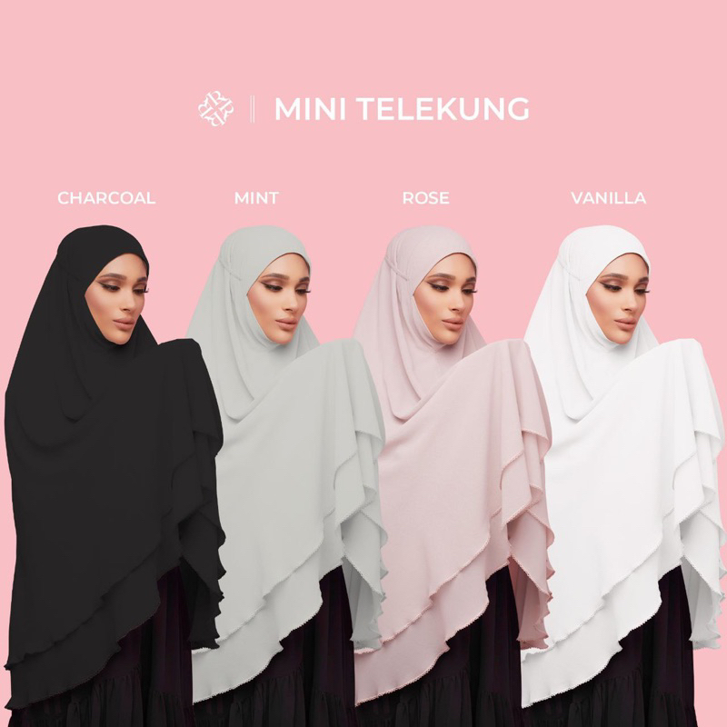Mini Telekung by LyndaRahim Scarves x Tri-D | Shopee Malaysia