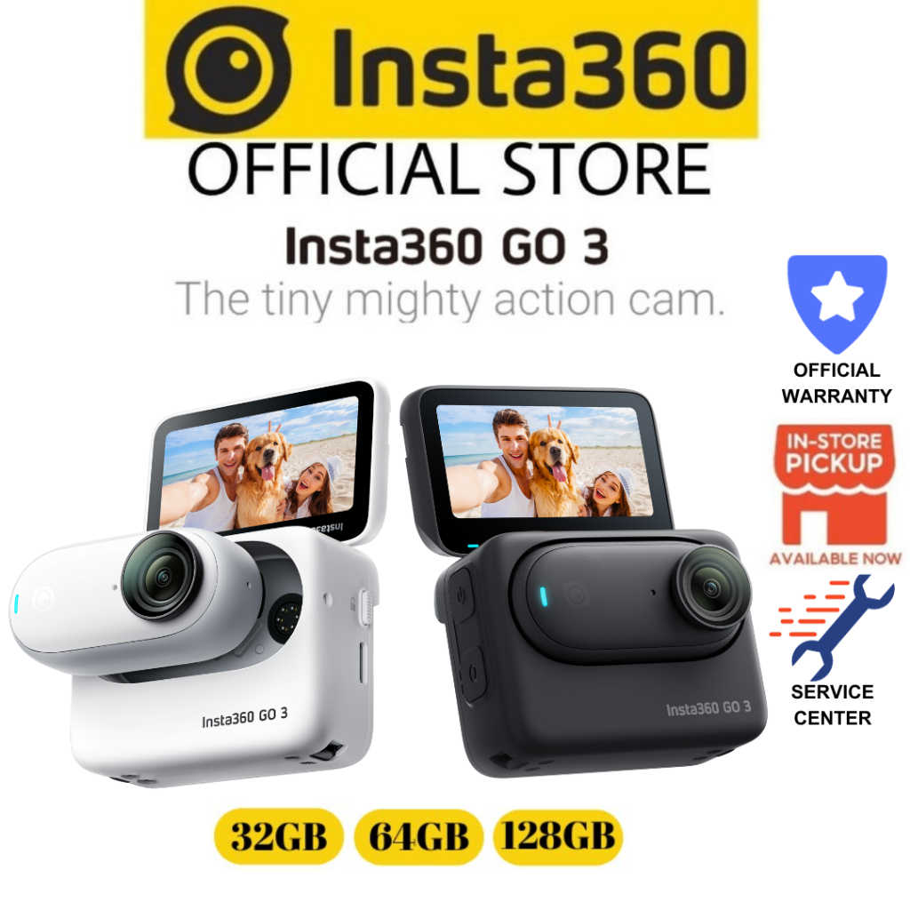 Insta360 Caméra d'action GO 3 - 128 GB