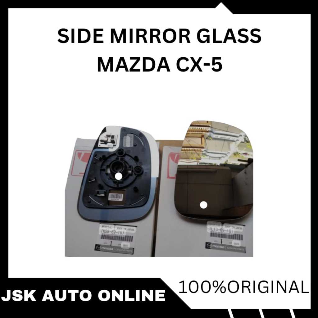 Mazda Cx 5 Side Mirror Glass 100 Original Shopee Malaysia